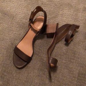 Madewell brown sandals! Great condition!